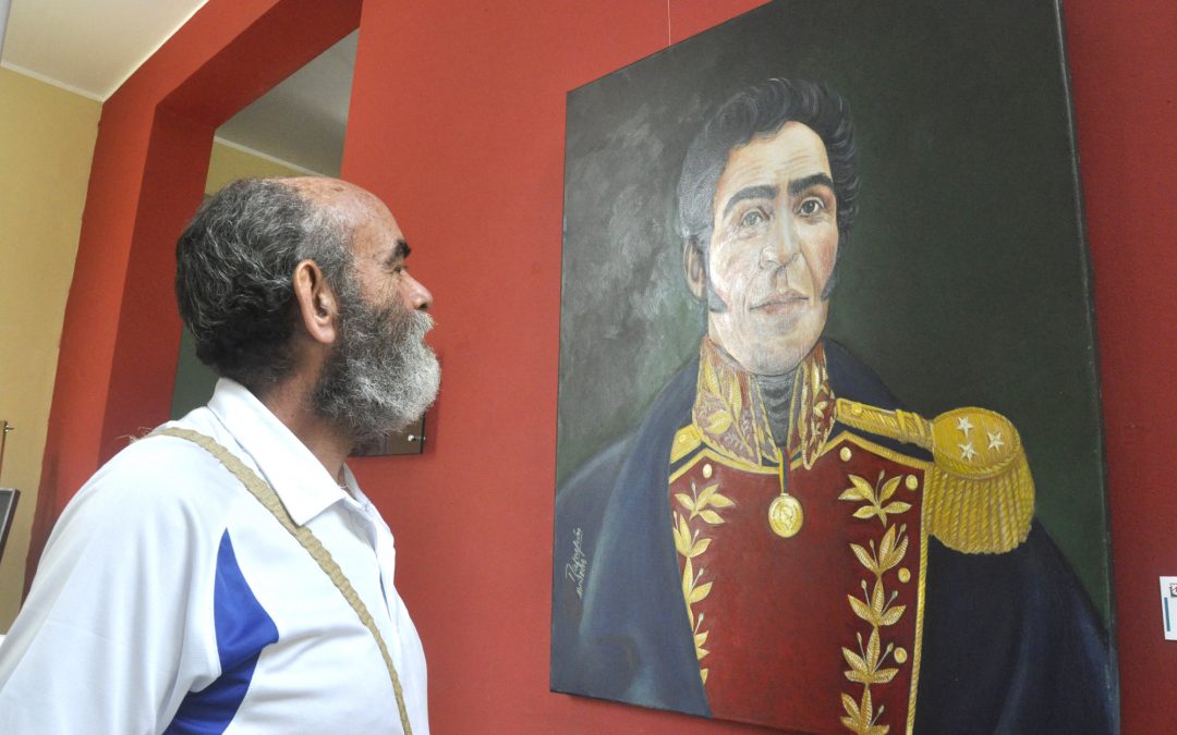 Exposición Bolívar-Chávez tomó espacios del Villa Teola